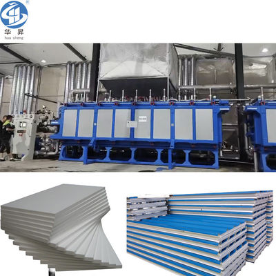 Machine à mousse de bloc EPS pour panneau sandwich Densité du noyau 6-30 kg/m3 Conception économe en énergie
