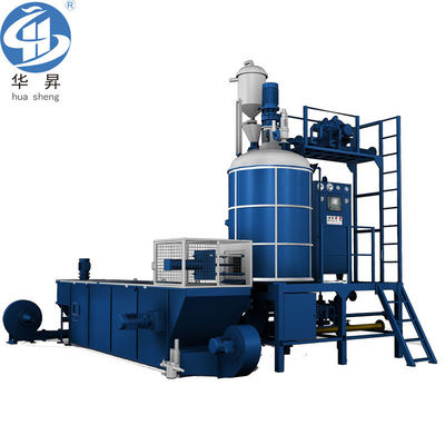Machine de pré-expansion par lot EPS Poids brut 2500.000kg Ingénieurs pour le service à l'étranger