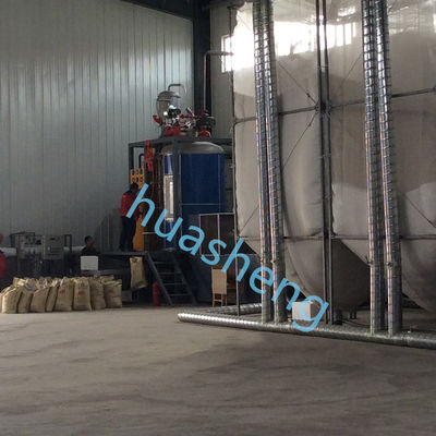 Lignes de production de polystyrène extensible avec machine de pré-expansion EPS informatisée