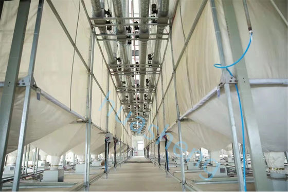 225.000kg Paquet Poids brut EPS mousse machine de stockage Silo avec 12 heures de vieillissement